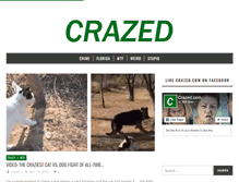 Tablet Screenshot of crazed.com